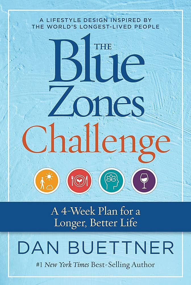 The Blue Zones Challenge Book Cover