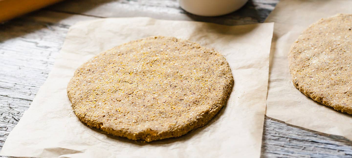 Vegan Gluten-Free Cornmeal Pizza Crust