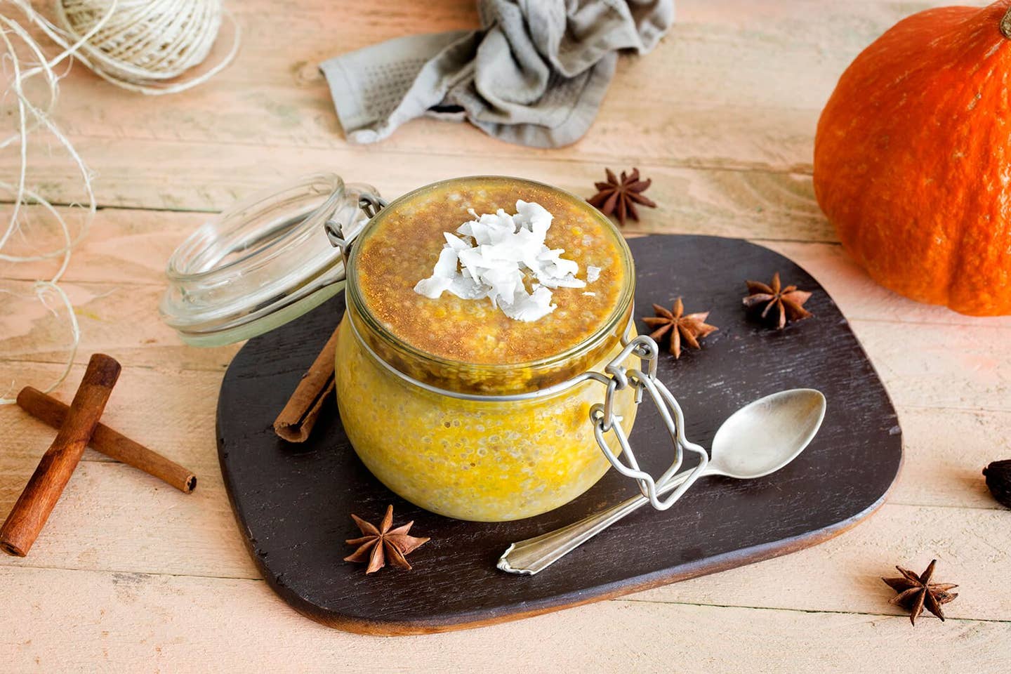 Vegan Pumpkin Spice Chia Pudding