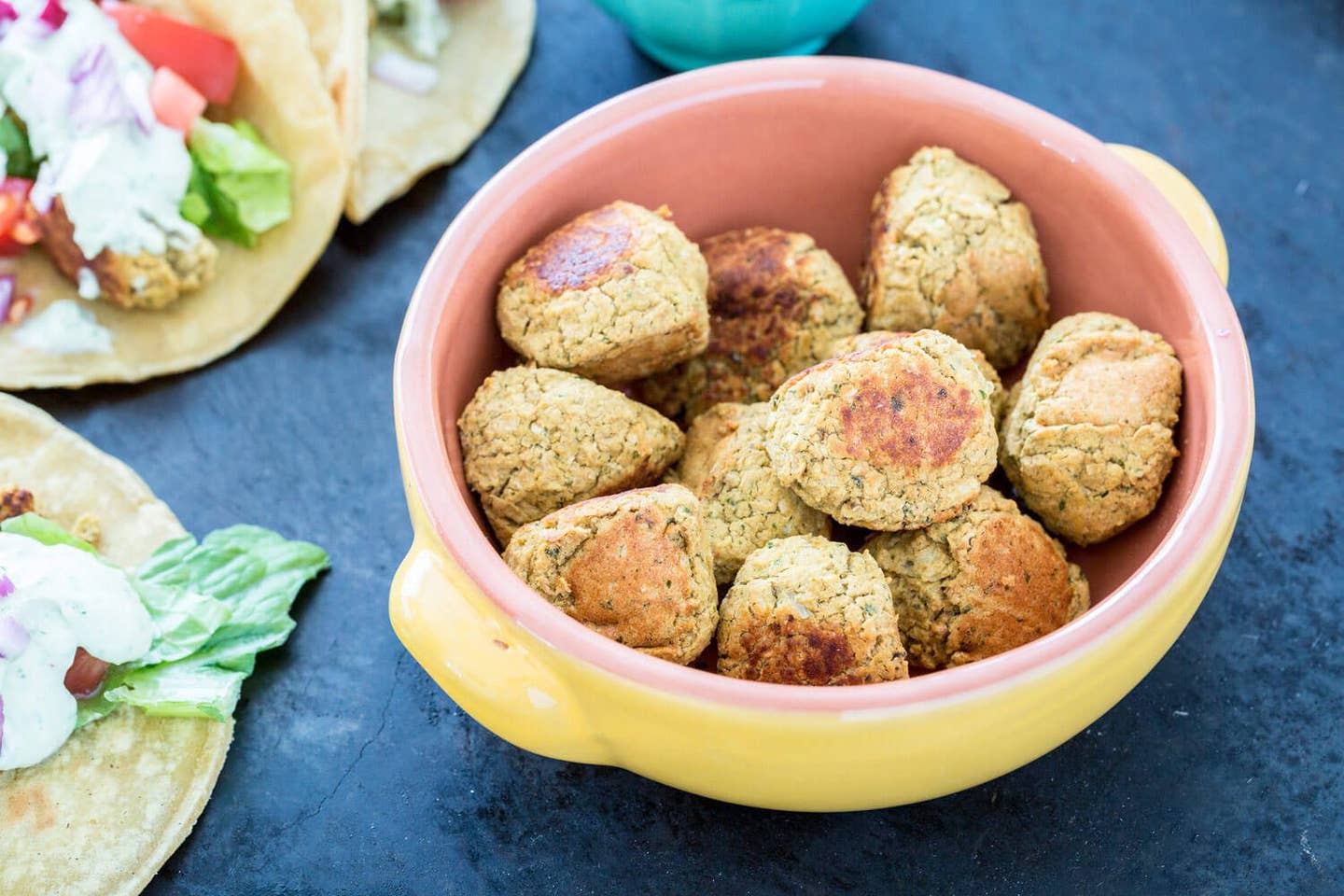 Crispy Baked Falafels