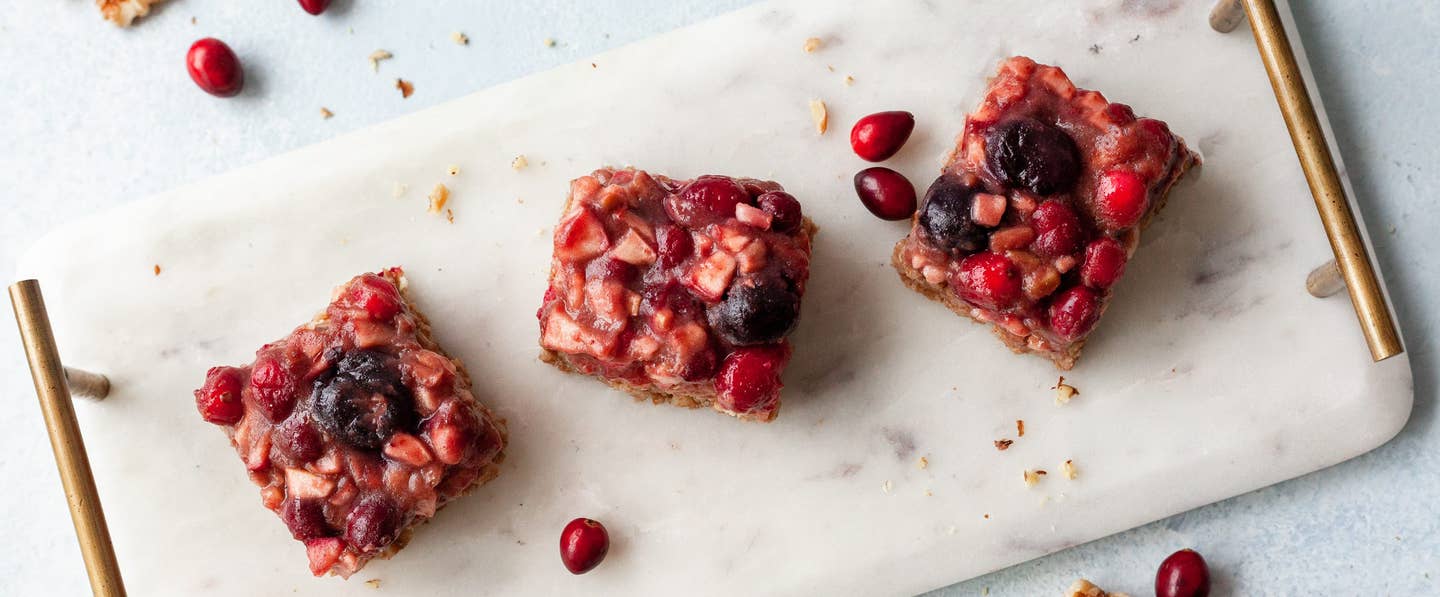 Farro Cranberry Squares