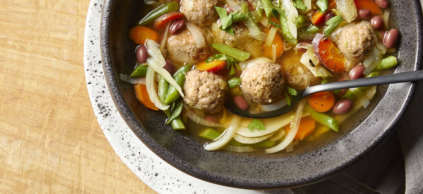 Vegan Italian Wedding Soup