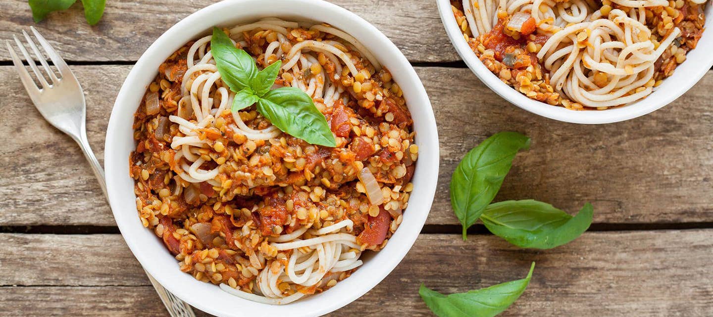 lentil bolognese