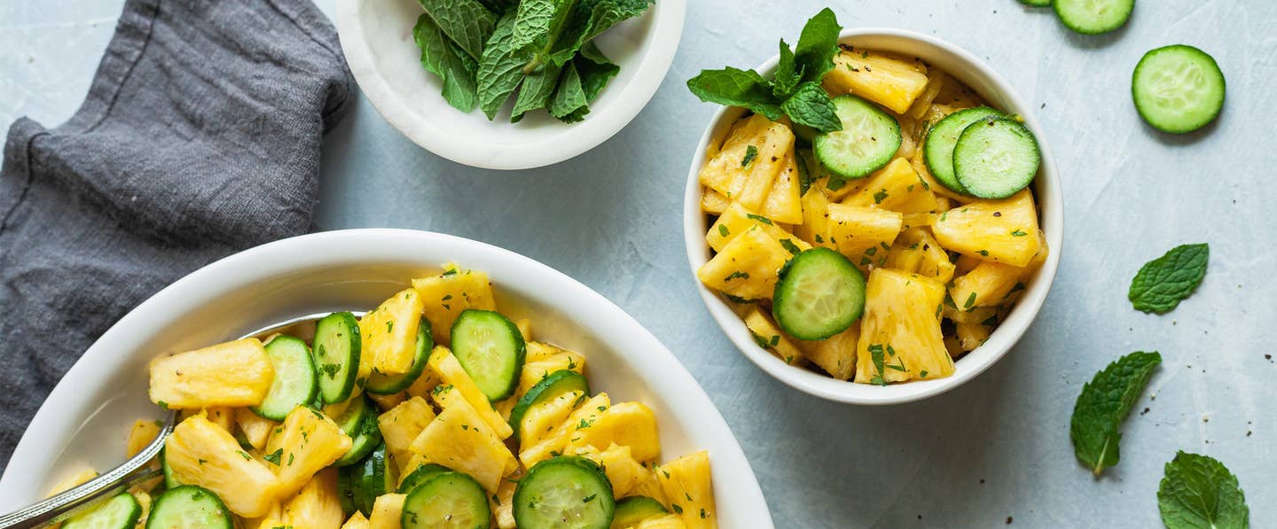 Pineapple Cucumber Salad