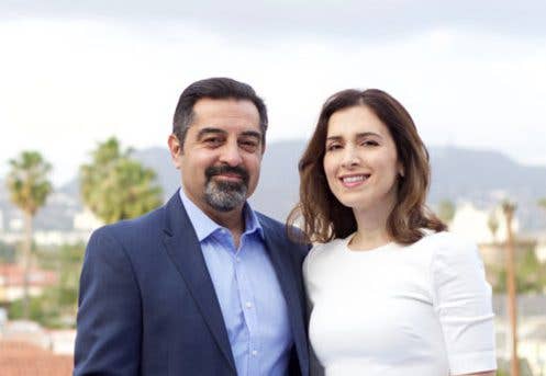 Headshot of Dean Sherzai, MD, PHD, and Ayesha Sherzai, MD