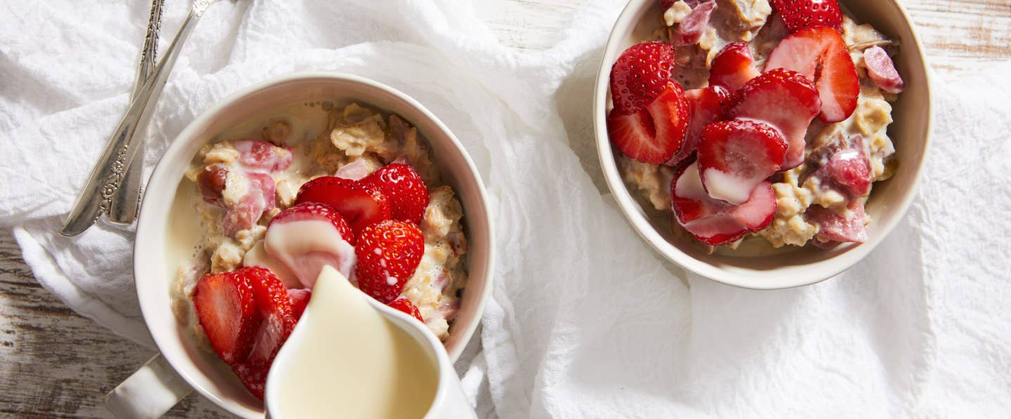 Strawberry Rhubarb oatmeal