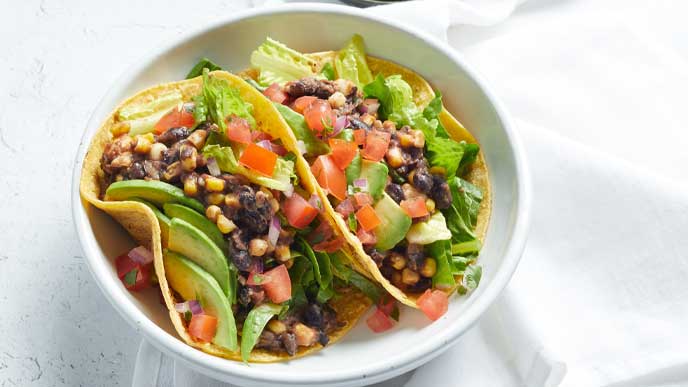 20-Minute Black Bean Tacos