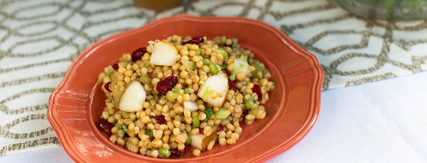 Autumn Wheat Berry Salad